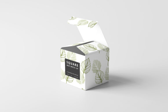 Download Square Product Packaging Box Mockup - Product packaging Collection